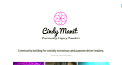 Desktop Screenshot of cindymanit.com